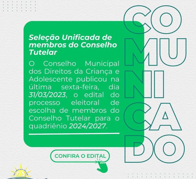 Seleção Unificada de membros do Conselho Tutelar